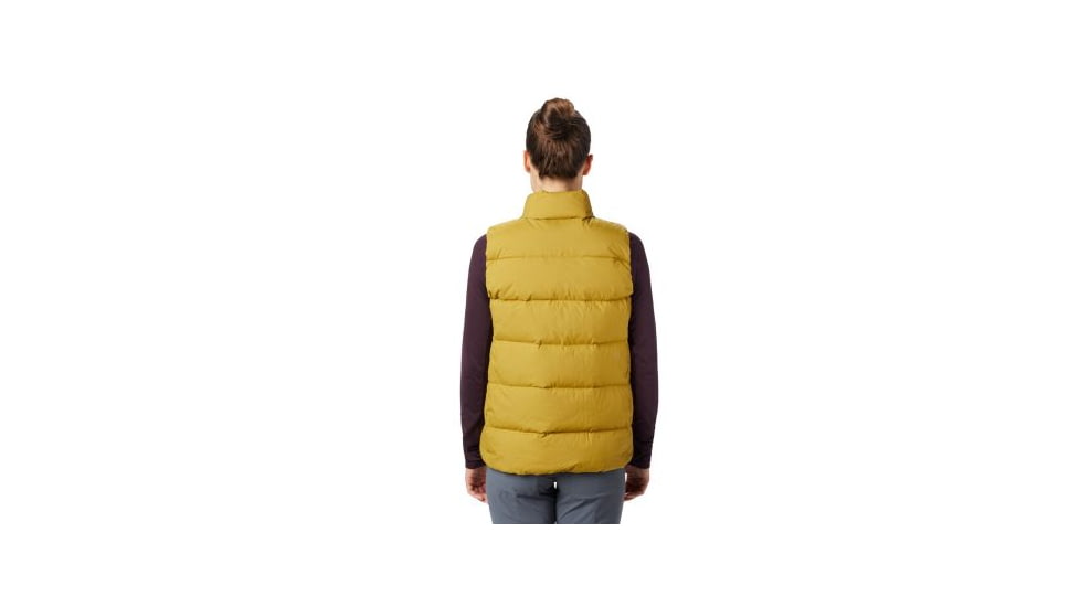 Mountain Hardwear Glacial Storm Vest - Womens, Dark Bolt, Small, 1850901236-S