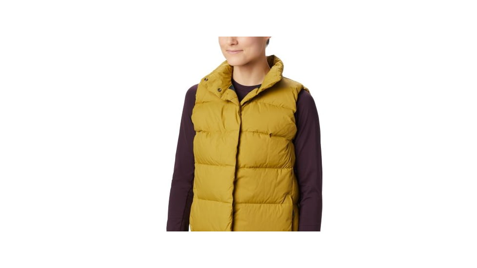 Mountain Hardwear Glacial Storm Vest - Womens, Dark Bolt, Small, 1850901236-S