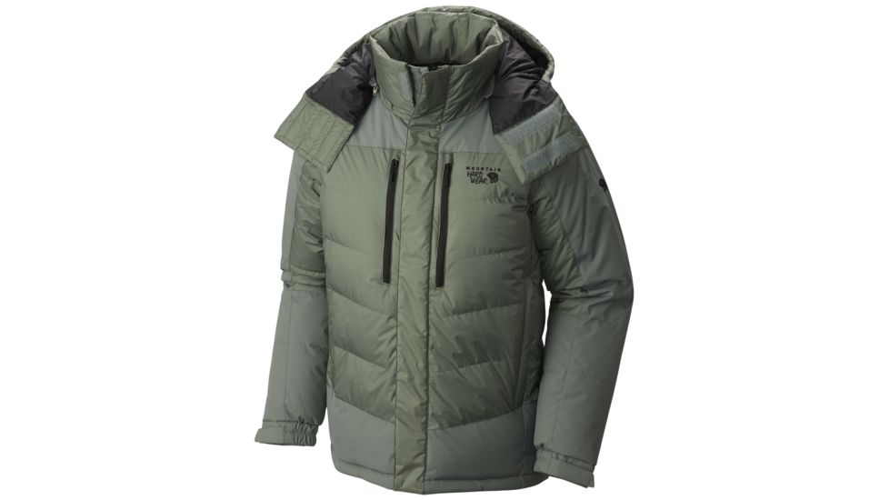 Mountain Hardwear Glacier Guide Down Parka - Men's-Thunderhead Grey-Medium