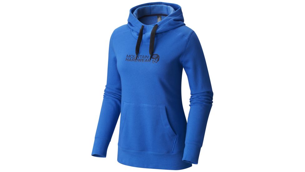 Mountain Hardwear Graphic Logo Pullover Hoody - Women's-Bright Island Blue-X-Small