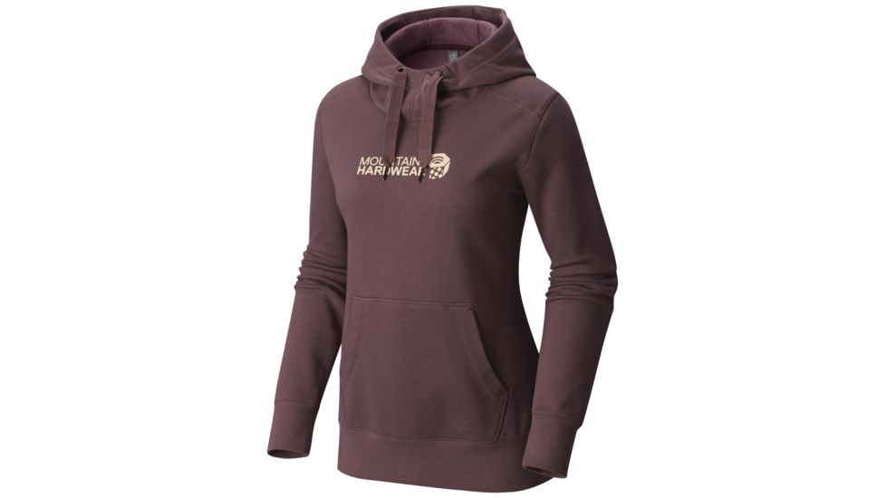 Mountain Hardwear Graphic Logo Pullover Hoody - Women's-Purple Plum-X-Small