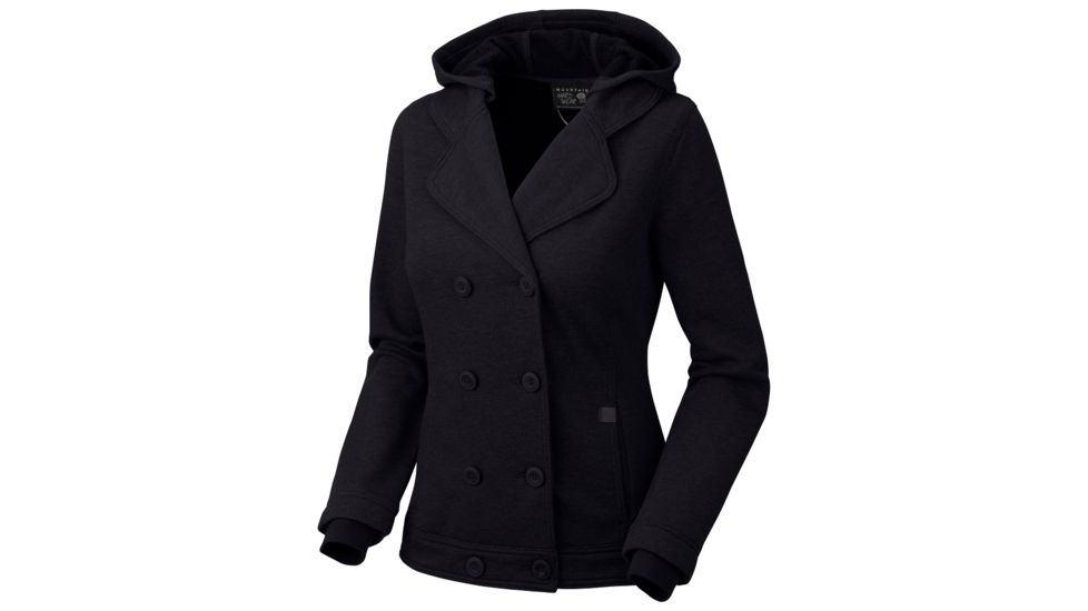Mountain Hardwear Grettana Fleece Hoody - Women's-Black-X-Large