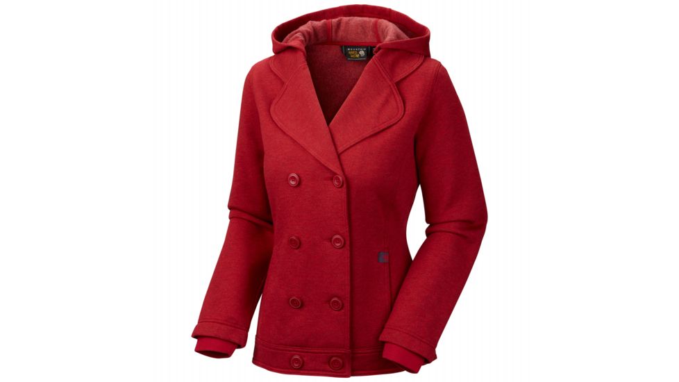 Mountain Hardwear Grettana Fleece Hoody - Women's-Sangria-X-Large