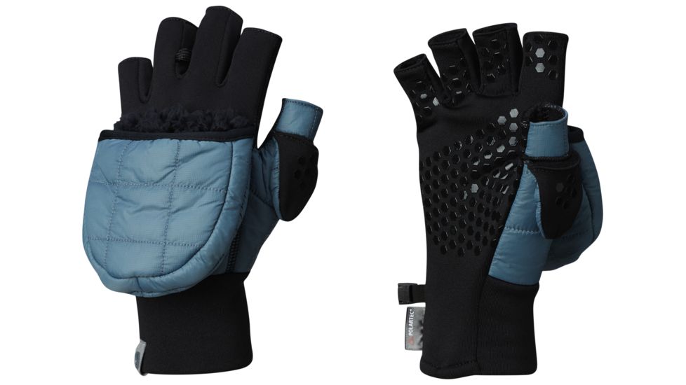 Mountain Hardwear Grub Gloves, Machine Blue, Medium, 1818151469-M