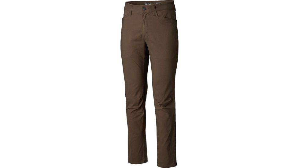 Mountain Hardwear Hardwear AP 5-Pocket Pant - Men's, Tundra, 36 Waist, Regular Inseam, 1732761357-36-32
