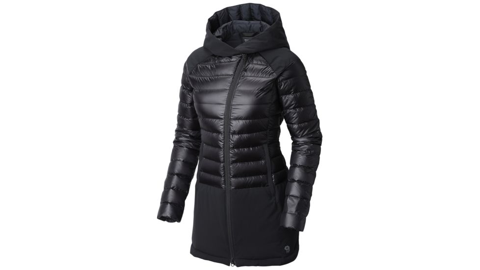 Mountain Hardwear Hardwear Funnel Parka - Womens, Black, Large, 1811801090-L