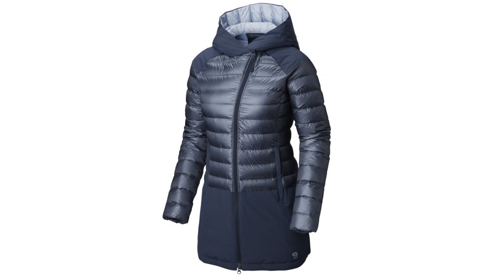 Mountain Hardwear Hardwear Funnel Parka - Womens, Zinc, Small, 1811801492-S