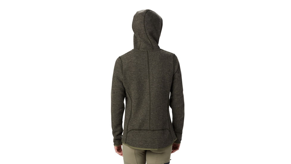 Mountain Hardwear Hatcher Full Zip Hoody - Women's, Dark Army, Extra Large, OL8296304-XL