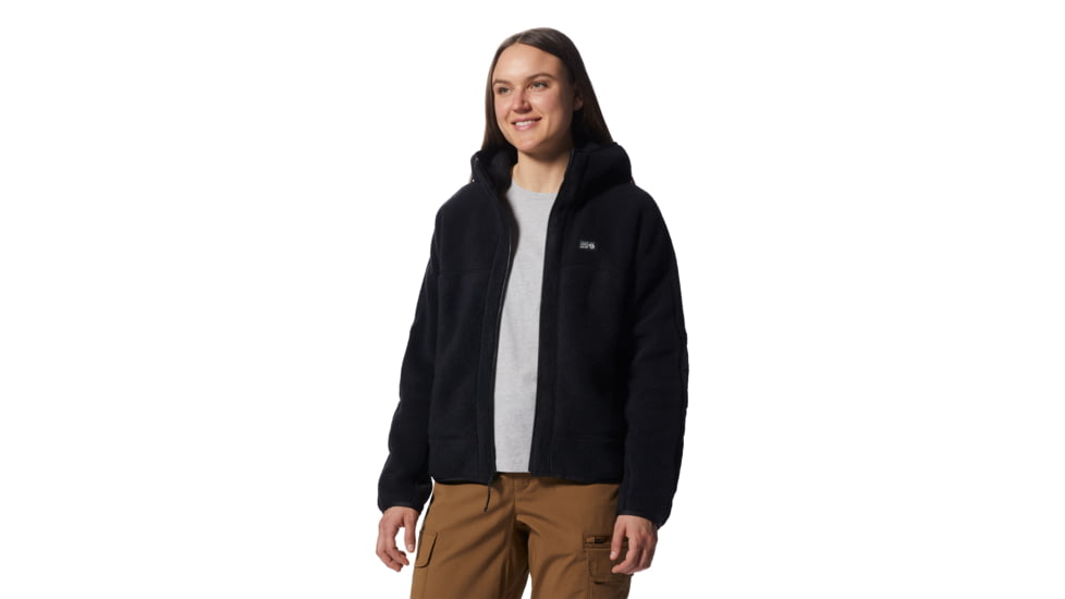 Mountain Hardwear HiCamp Fleece Hoody - Womens, 010, XL, 2104271-010-XL
