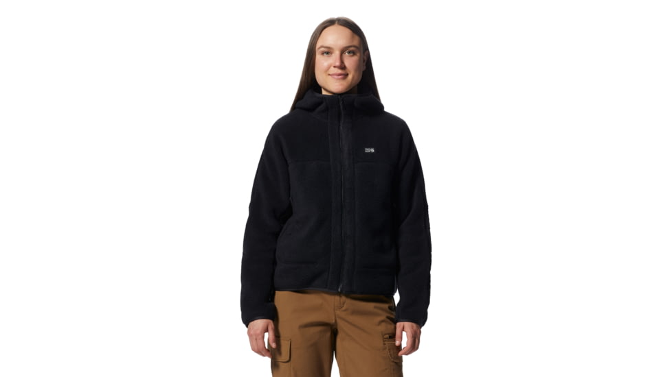 Mountain Hardwear HiCamp Fleece Hoody - Womens, 010, XL, 2104271-010-XL