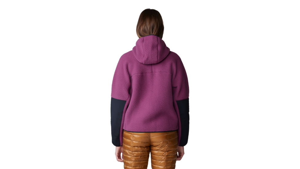 Mountain Hardwear HiCamp Fleece Hoody - Womens, Sugar Plum, Extra Large, 2104271527-XL