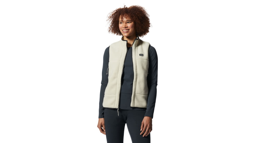 Mountain Hardwear HiCamp Fleece Vest - Womens, Wild Oyster, Medium, 2010031284-Wild Oyster-M