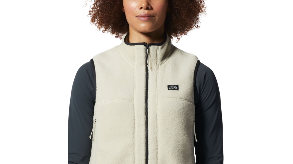 Mountain Hardwear HiCamp Fleece Vest - Womens, Wild Oyster, Medium, 2010031284-Wild Oyster-M