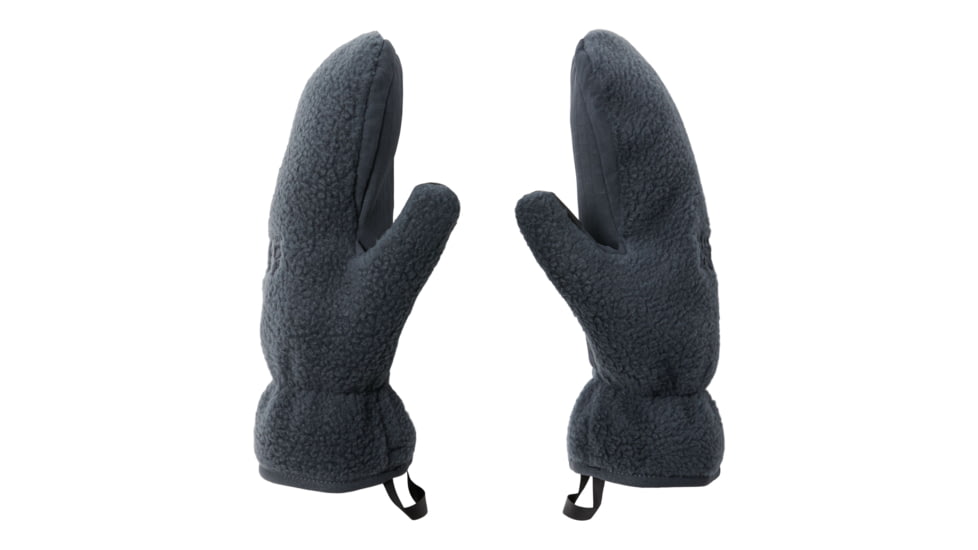 Mountain Hardwear HiCamp Sherpa Mitt - Unisex, Dark Storm, Extra Small, 2017221004-Dark Storm-XS