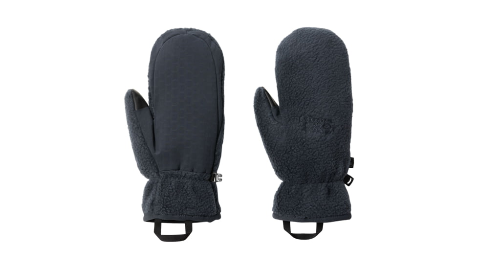 Mountain Hardwear HiCamp Sherpa Mitt - Unisex, Dark Storm, Extra Small, 2017221004-Dark Storm-XS
