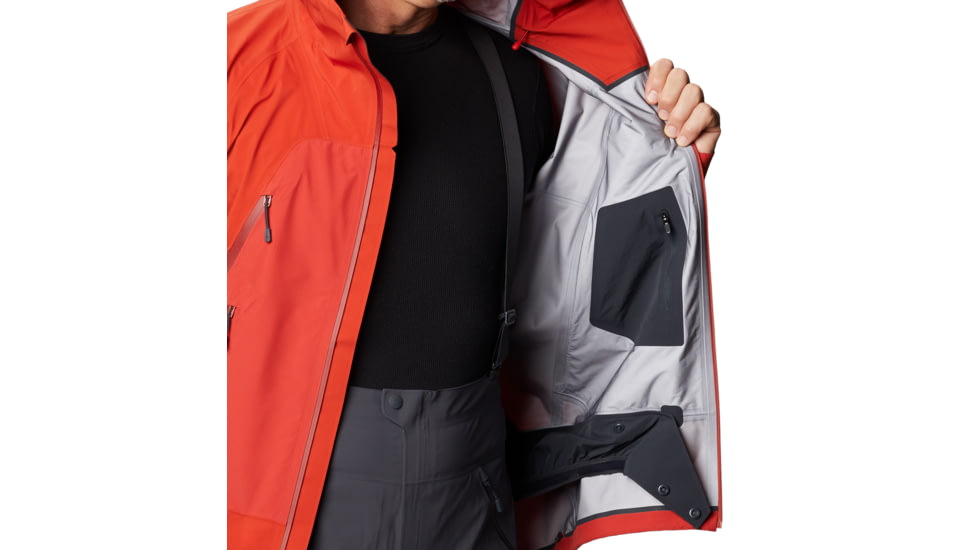 Mountain Hardwear High Exposure Gore-Tex C-Knit Jacket - Men's, Desert Red, Medium, OM7781831-M