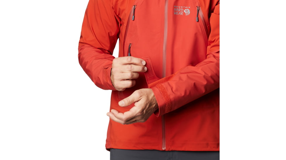Mountain Hardwear High Exposure Gore-Tex C-Knit Jacket - Men's, Desert Red, Medium, OM7781831-M