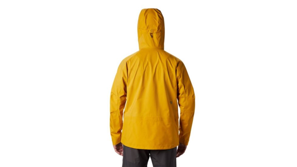 Mountain Hardwear High Exposure Gore-Tex C-Knit Jacket - Mens, Gold Hour, Large, 1851351750-L