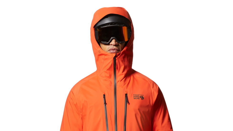 Mountain Hardwear High Exposure Gore-Tex C-Knit Jacket - Mens, State Orange, Extra Large, 1942791842-XL