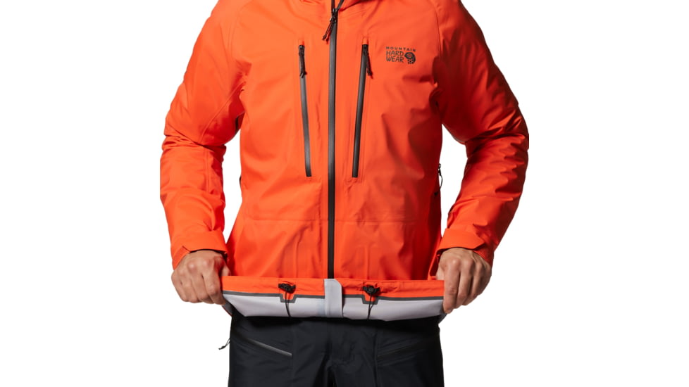 Mountain Hardwear High Exposure Gore-Tex C-Knit Jacket - Mens, State Orange, Extra Large, 1942791842-XL