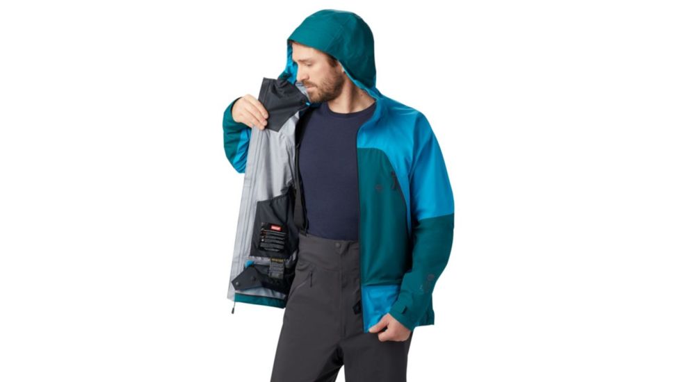 Mountain Hardwear High Exposure Gore-Tex C-Knit Jacket - Mens, Traverse, Medium, 1851351443-M