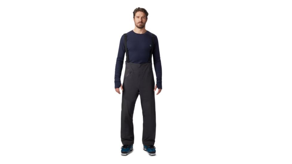 Mountain Hardwear High Exposure GTX C-Knit Bib - Men's, Void, 2XL, Regular Inseam, 1851441012-XXL-R