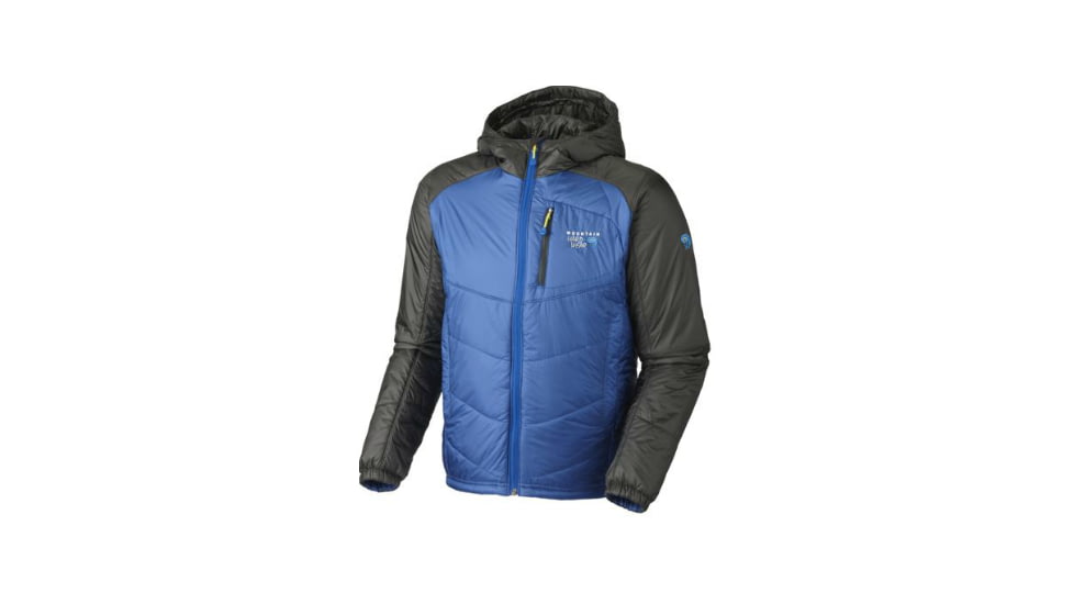 Mountain Hardwear Hooded Compressor Jacket Clearance - Men's-Bonfire/Grill-X-Large
