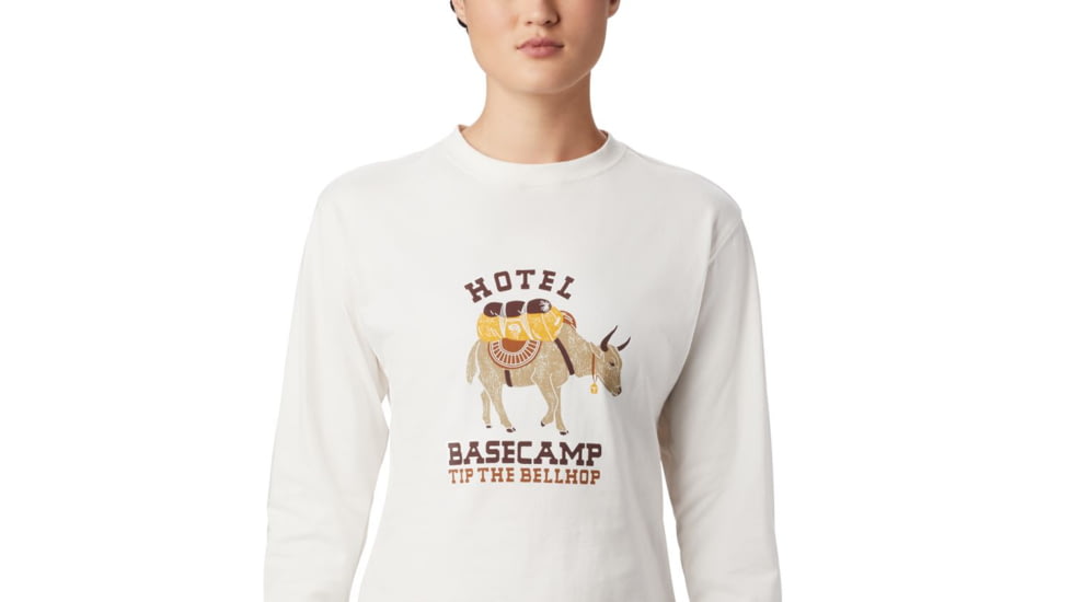 Mountain Hardwear Hotel Basecamp Long Sleeve Shirt - Womens, Cotton, Large, 1882301104-Cotton-L