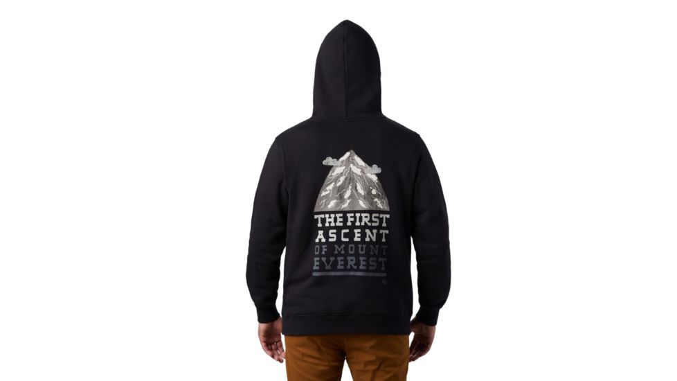 Mountain Hardwear Hotel Basecamp Pullover Hoody - Mens, Black, Medium, 1881411010-M