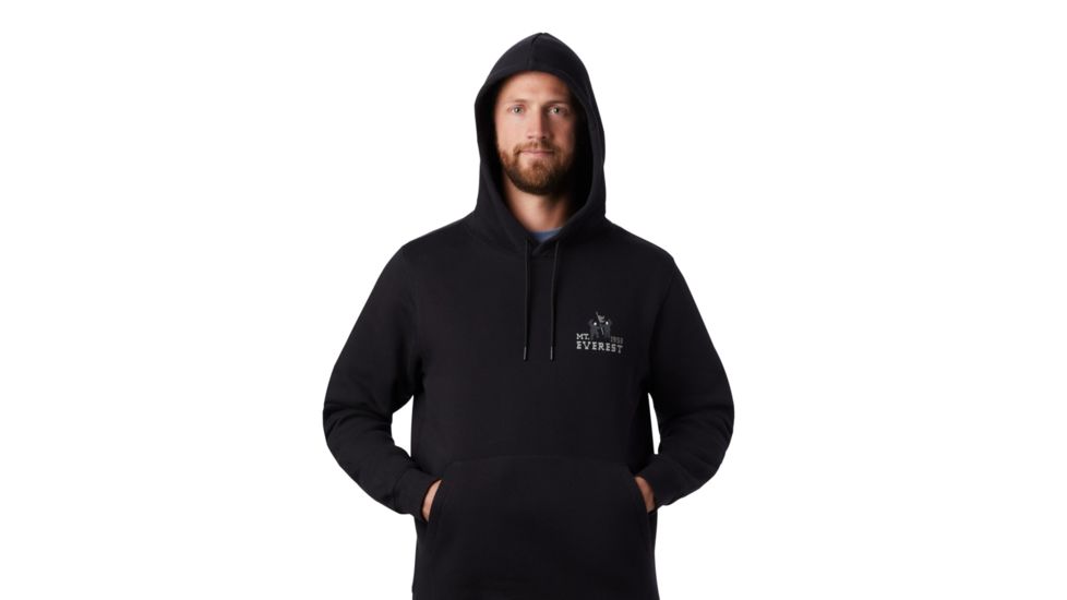 Mountain Hardwear Hotel Basecamp Pullover Hoody - Mens, Black, Medium, 1881411010-M