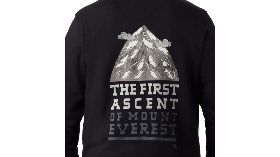 Mountain Hardwear Hotel Basecamp Pullover Hoody - Mens, Black, Medium, 1881411010-M