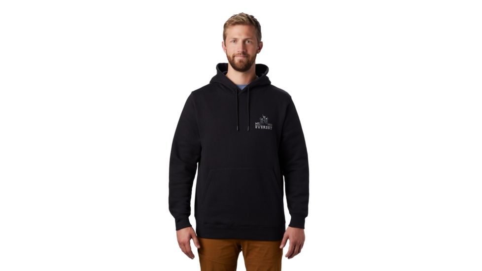 Mountain Hardwear Hotel Basecamp Pullover Hoody - Mens, Black, Medium, 1881411010-M