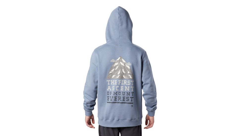 Mountain Hardwear Hotel Basecamp Pullover Hoody - Mens, Light Zinc, Large, 1881411441-L