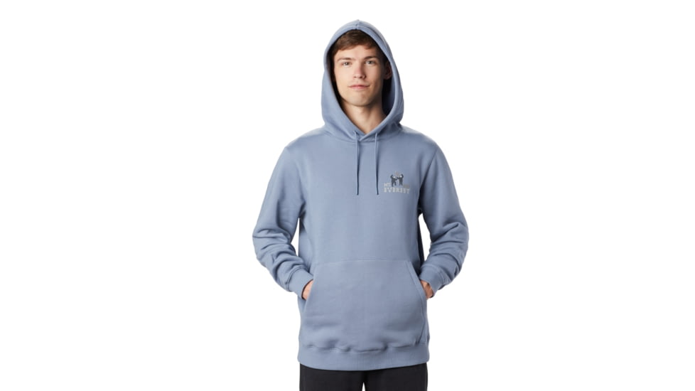 Mountain Hardwear Hotel Basecamp Pullover Hoody - Mens, Light Zinc, Large, 1881411441-L