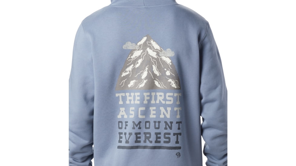 Mountain Hardwear Hotel Basecamp Pullover Hoody - Mens, Light Zinc, Large, 1881411441-L