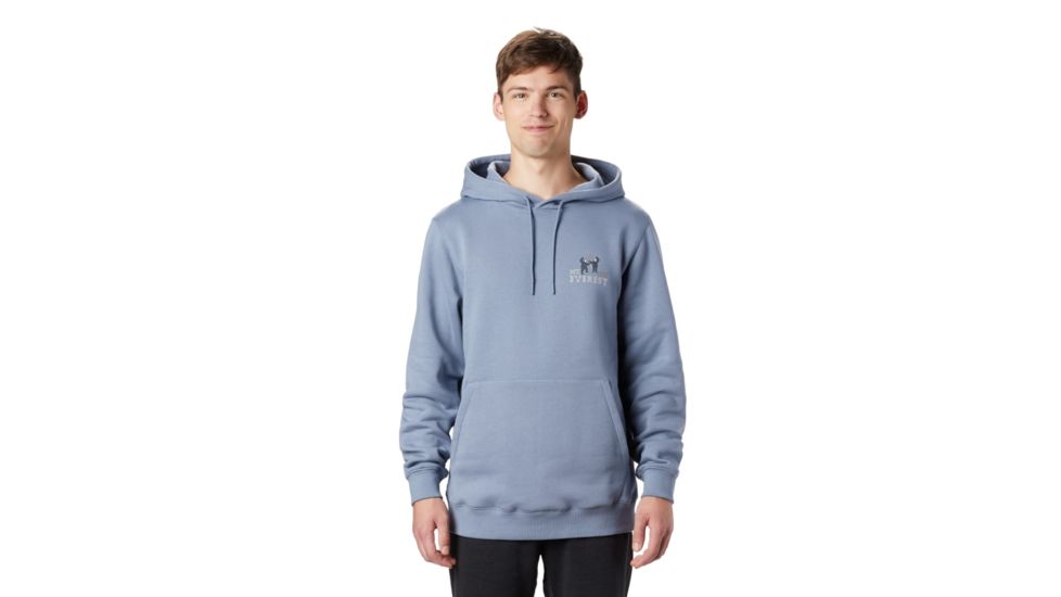 Mountain Hardwear Hotel Basecamp Pullover Hoody - Mens, Light Zinc, Large, 1881411441-L