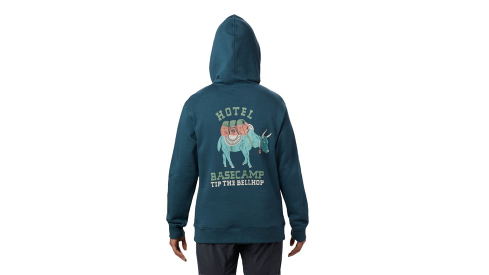 Mountain Hardwear Hotel Basecamp Pullover Hoody - Womens, Icelandic, Large, 1882291324-Icelandic-L
