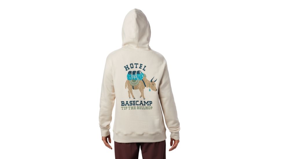 Mountain Hardwear Hotel Basecamp Pullover Hoody - Womens, Lightlands, Medium, 1882291164-M