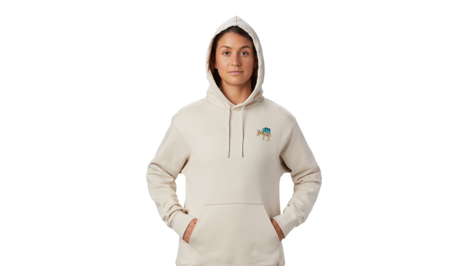 Mountain Hardwear Hotel Basecamp Pullover Hoody - Womens, Lightlands, Medium, 1882291164-M