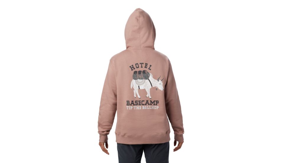 Mountain Hardwear Hotel Basecamp Pullover Hoody - Womens, Smoky Quartz, Extra Small, 1882291642-XS