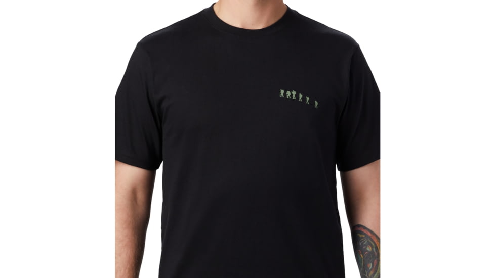 Mountain Hardwear Hotel Basecamp Short Sleeve T - Mens, Black, Large, 1881441010-L