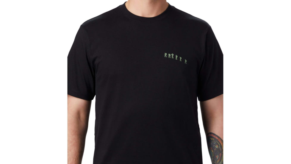 Mountain Hardwear Hotel Basecamp Short Sleeve T - Men's, Black, 2XL, 1881441010-XXL