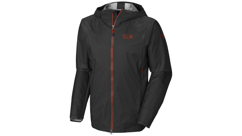 Mountain Hardwear Hyaction Jacket - Men's-Shark-Medium