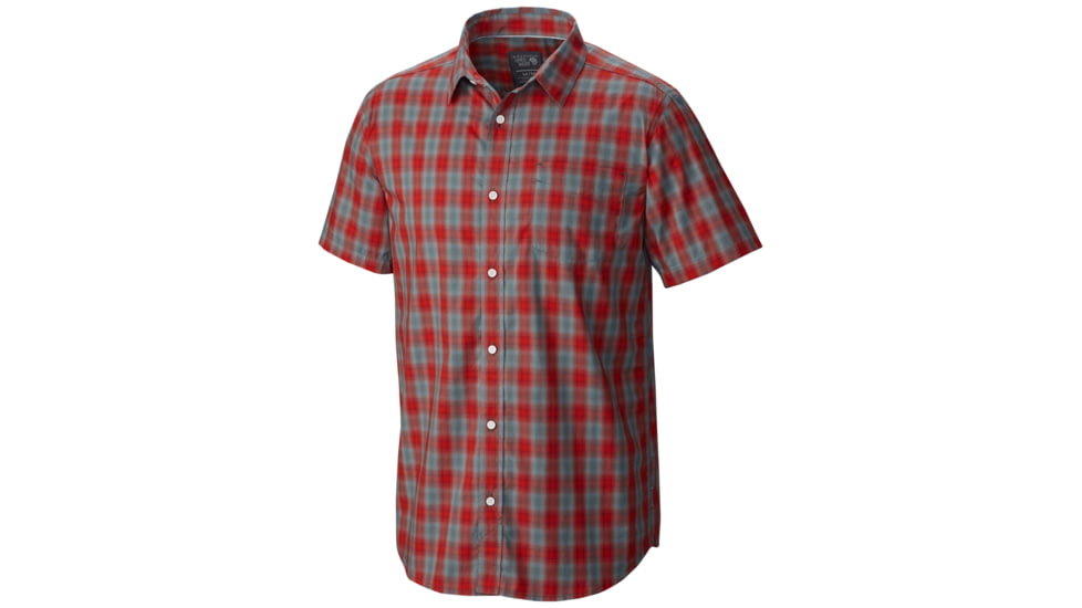 Mountain Hardwear IPA Short Sleeve Shirt - Men's-Dark Fire-Large