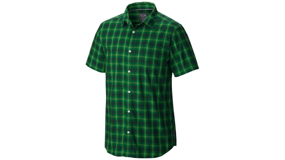 Mountain Hardwear IPA Short Sleeve Shirt - Men's-Dark Forest-Large