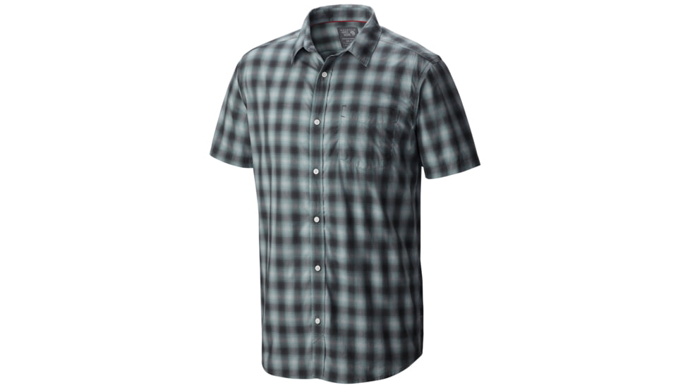 Mountain Hardwear IPA Short Sleeve Shirt - Men's-Thunderhead Grey-Large