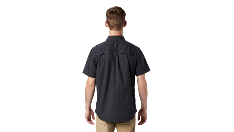 Mountain Hardwear J Tree Short Sleeve Shirt - Mens, Dark Storm, Large, 1879051004-L