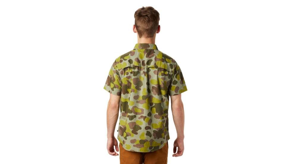 Mountain Hardwear J Tree Short Sleeve Shirt - Mens, Field Camo, Medium, 1879051355-M