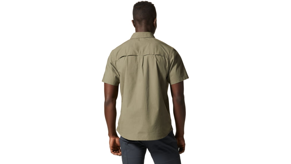 Mountain Hardwear J Tree Short Sleeve Shirt - Mens, Stone Green, Small, 1879051397-S