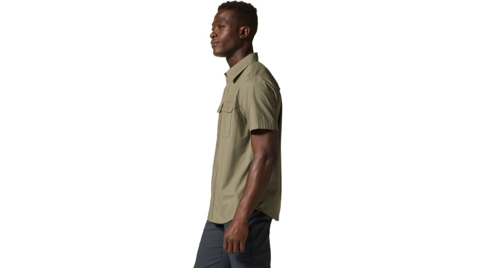 Mountain Hardwear J Tree Short Sleeve Shirt - Mens, Stone Green, Small, 1879051397-S